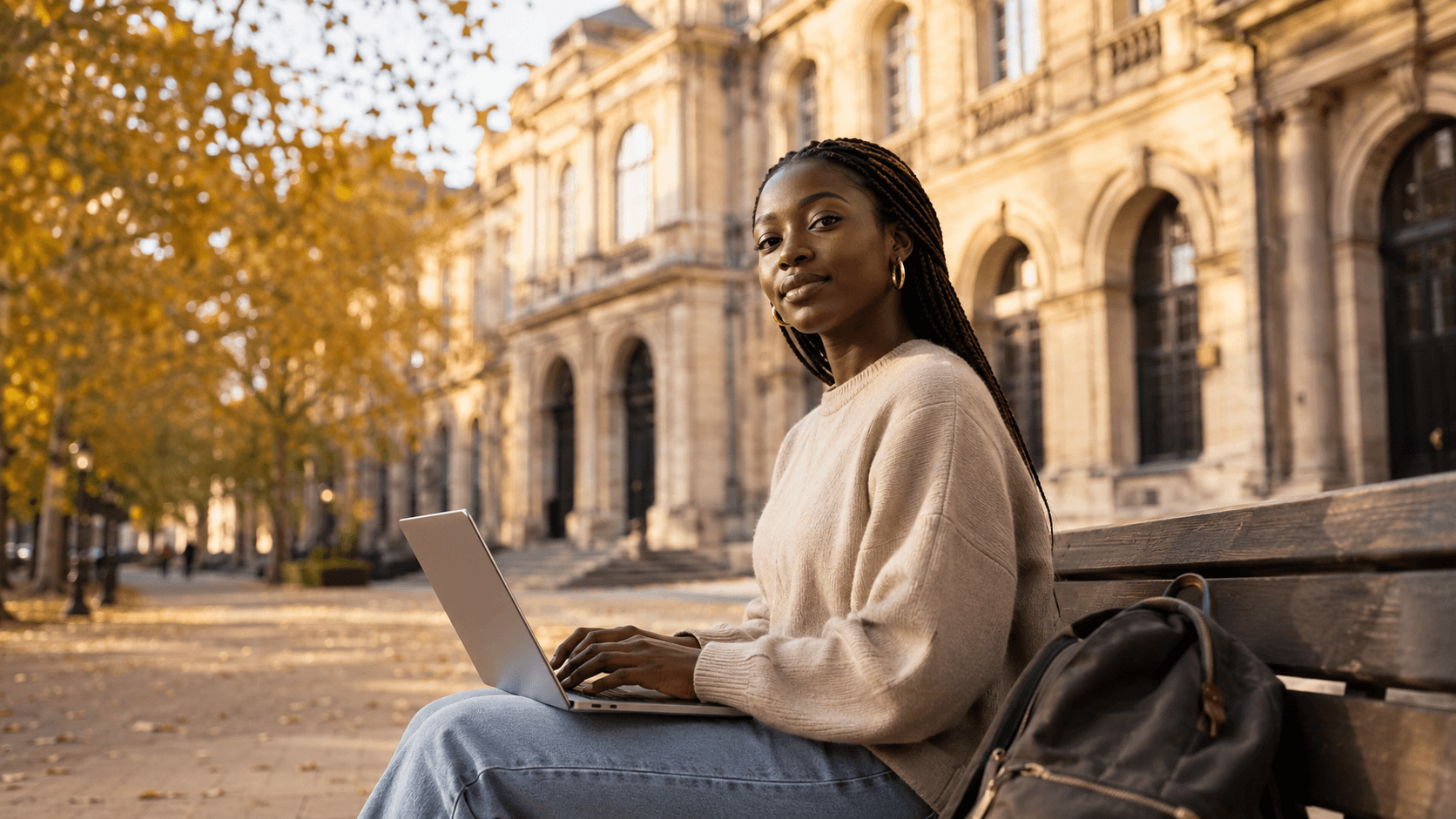 Étudiants sénégalais préparant leur dossier Parcoursup pour étudier en France